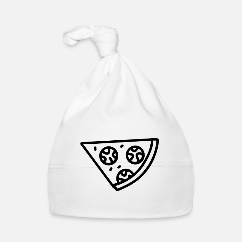 part de pizza Bonnet bio Bébé