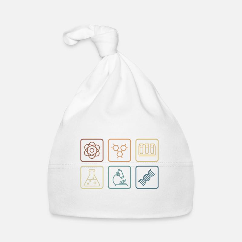 Professeur de chimie Microbiologiste poison Bonnet bio Bébé