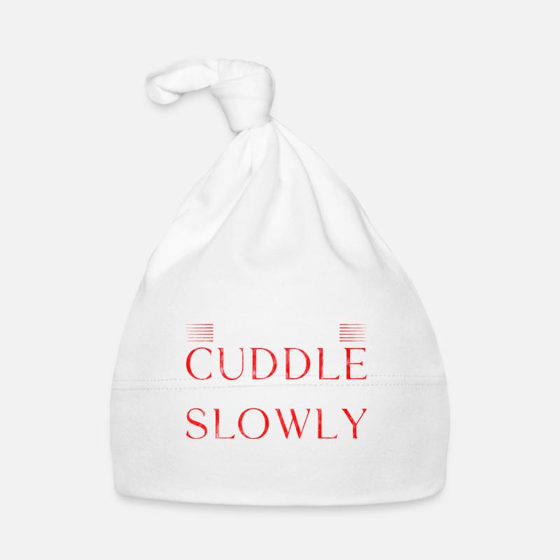 I Don't Cuddle I Grapple Slowly 3 Baby Bio-Mütze