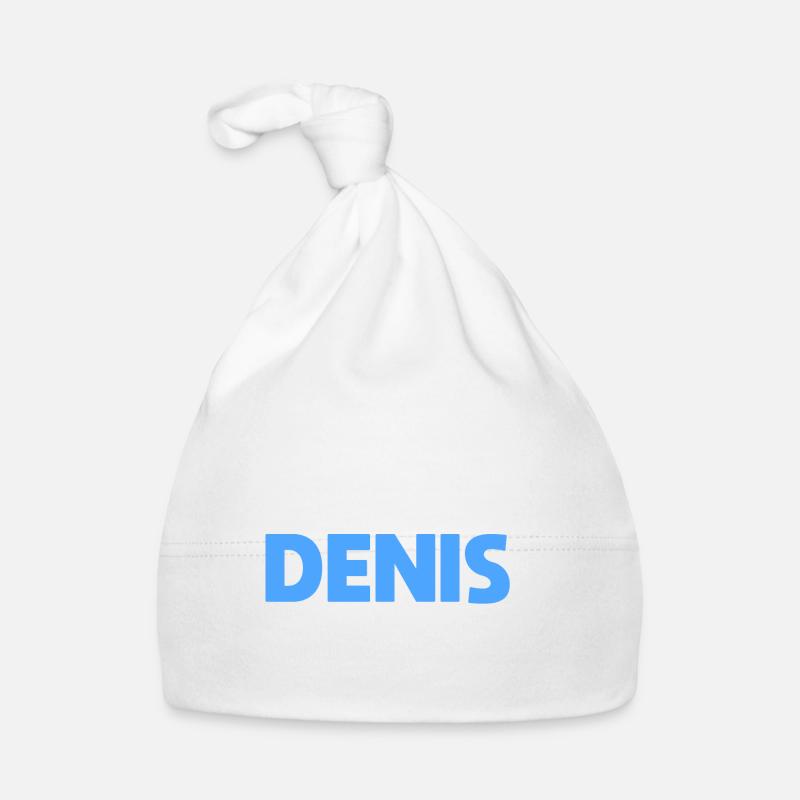 Denis Name Spruch für stolze Denis Baby Bio-Mütze