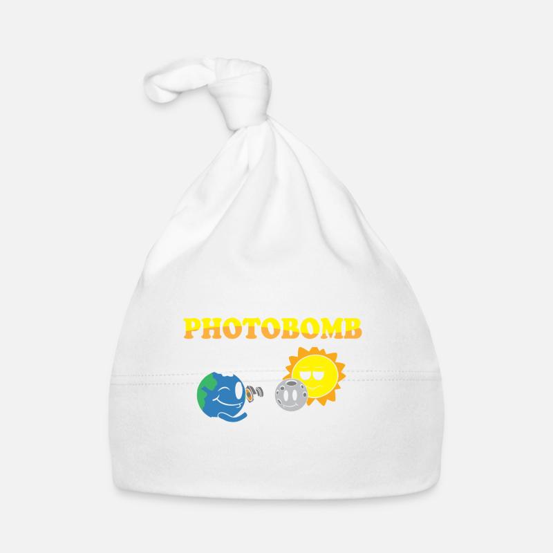 Total Solar Eclipse 2024 Totality Photobomb Sun Organic Baby Cap