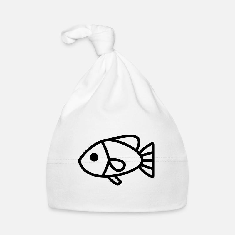 fish Organic Baby Cap
