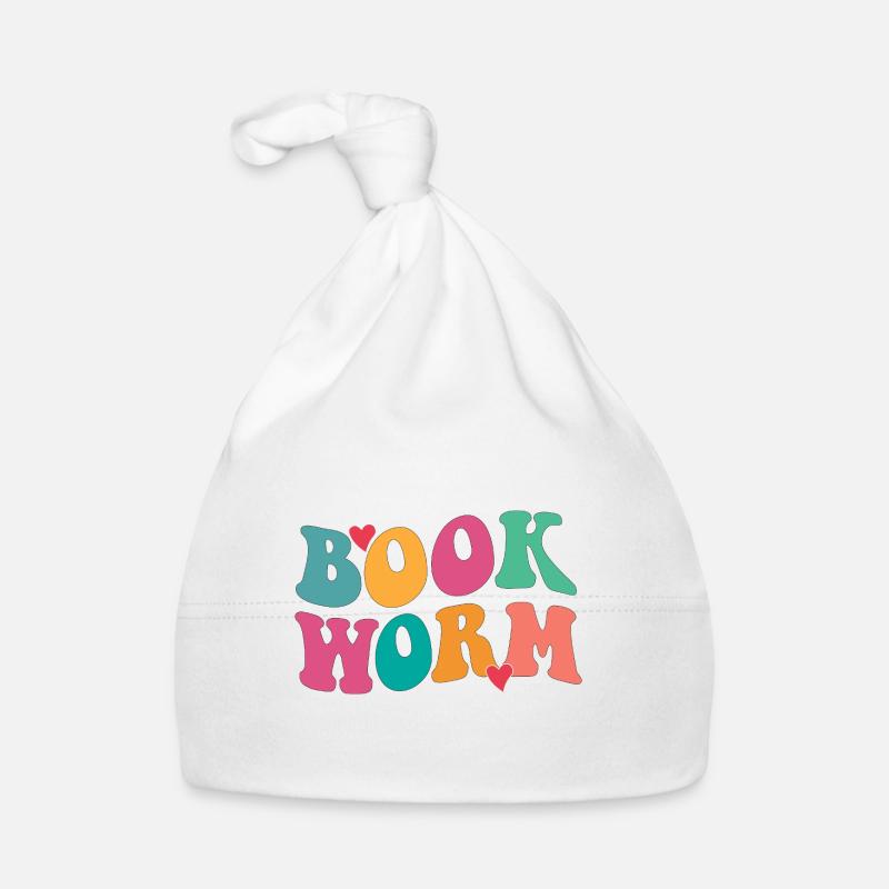 Book worm Baby Bio-Mütze