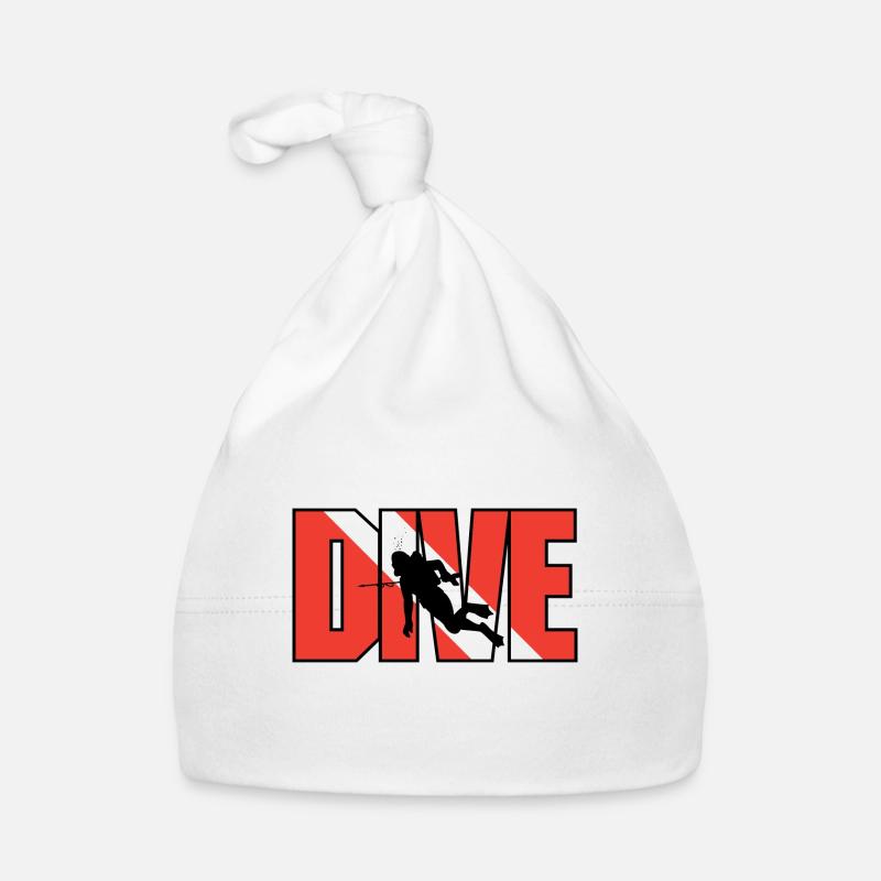 SCUBA DIVE Organic Baby Cap