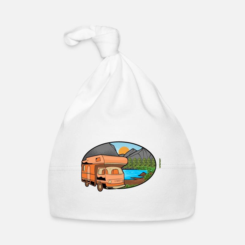 Caravan Motorhome Caravan Camper Organic Baby Cap