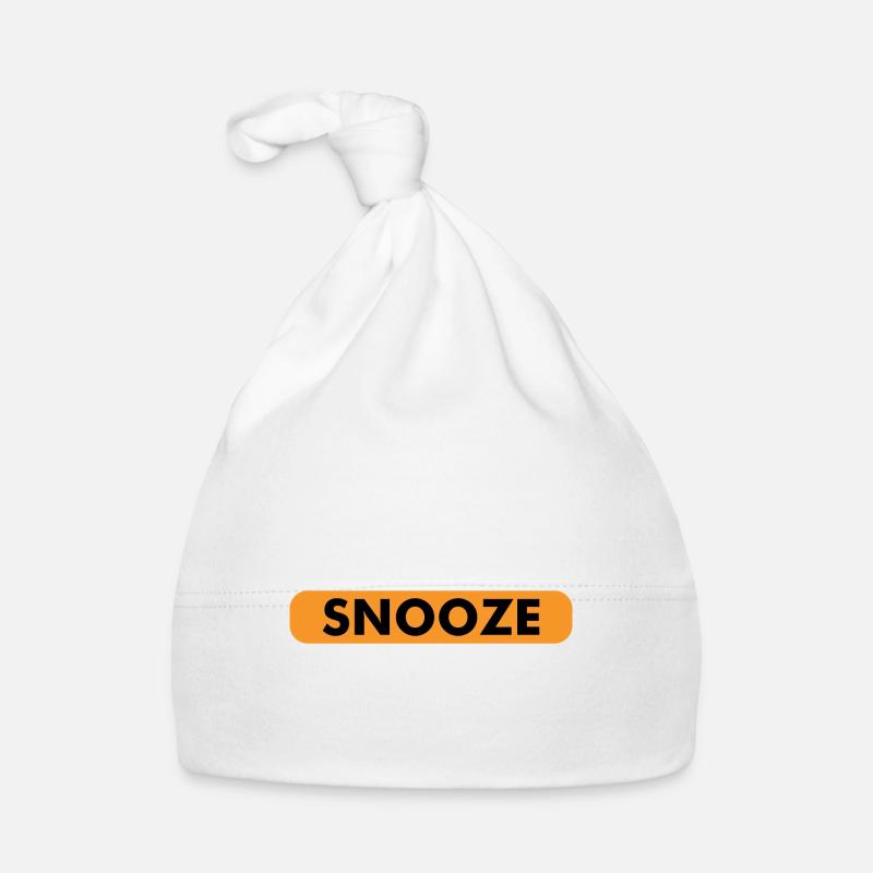 Keep The Dream Alive Hit The Snooze Button Baby Bio-Mütze
