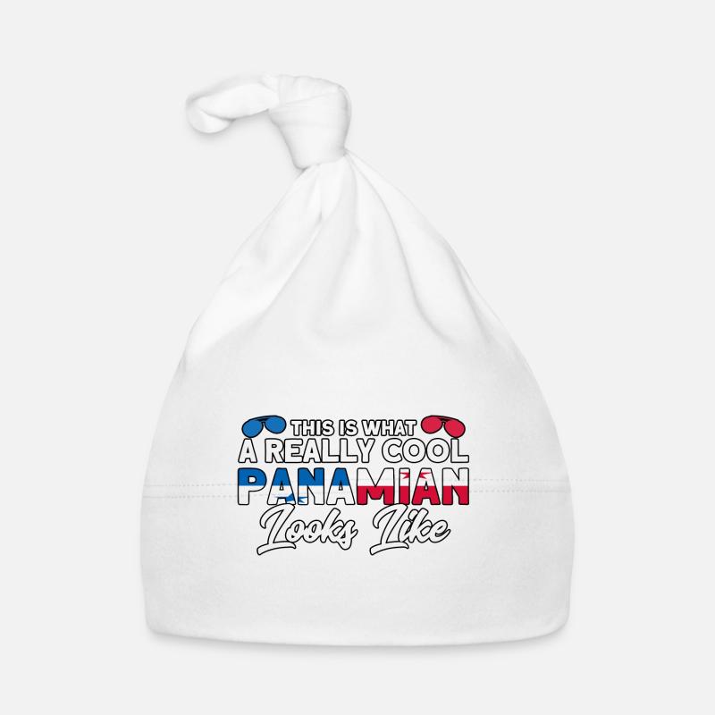 Drapeau panaméen cadeau racines panaméennes Bonnet bio Bébé