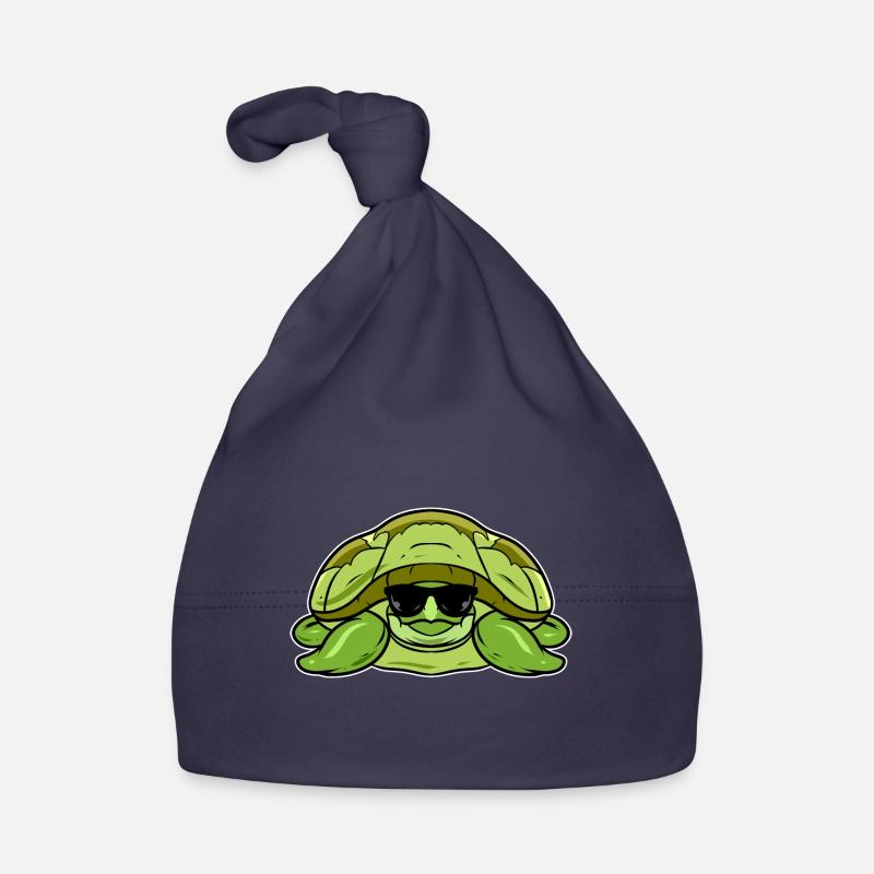 Turtle Organic Baby Cap