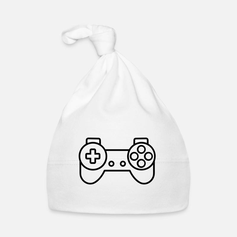 Video games controller Organic Baby Cap