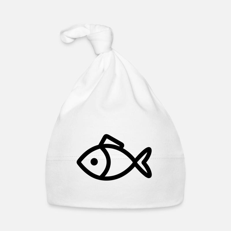 fish Organic Baby Cap