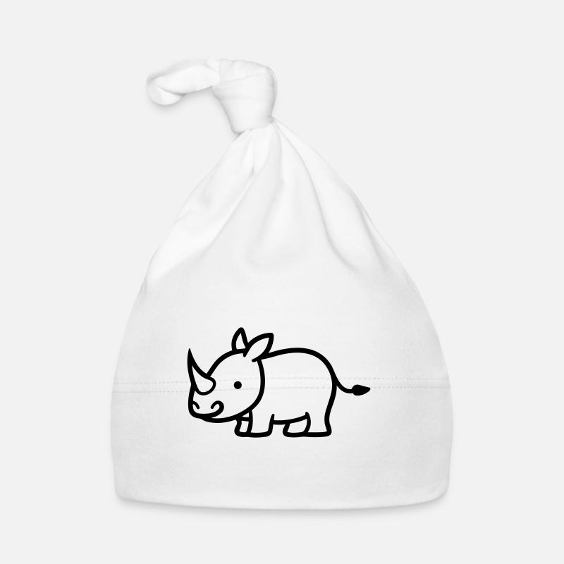 Rhinocéros Bonnet bio Bébé