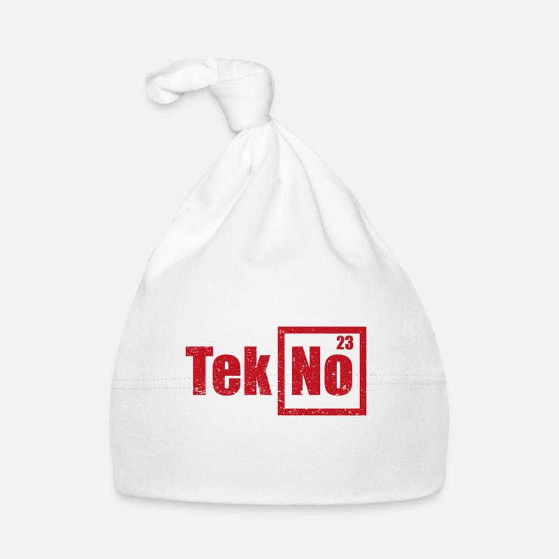 Techno Tekno Periodensystem Chemie Geschenk Baby Bio-Mütze
