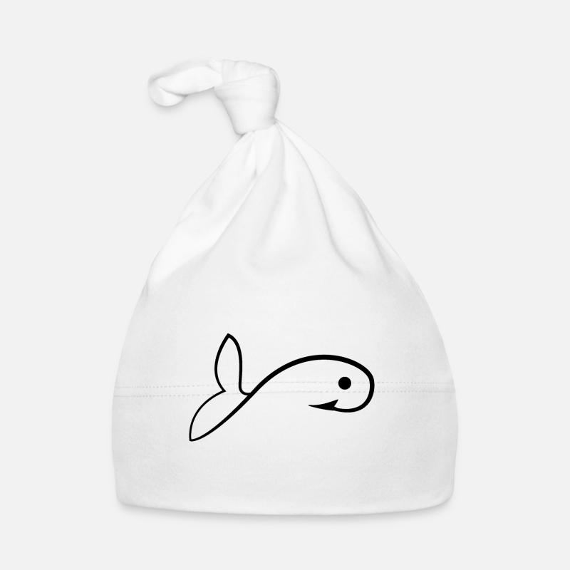 Fish Organic Baby Cap
