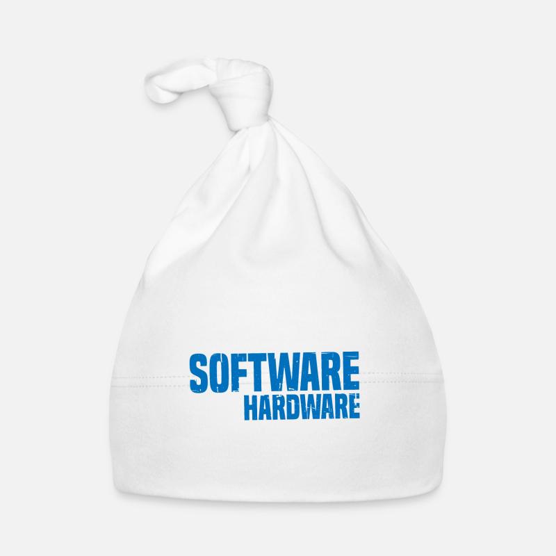 Vous transformez mon logiciel en matériel 9 - Bonnet bio Bébé - blanc