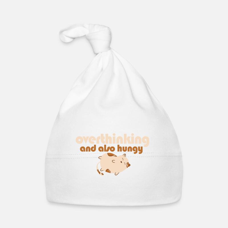 Propriétaire De Chat Gourmand Trop Réfléchi Et Aussi Affamé Bonnet bio Bébé