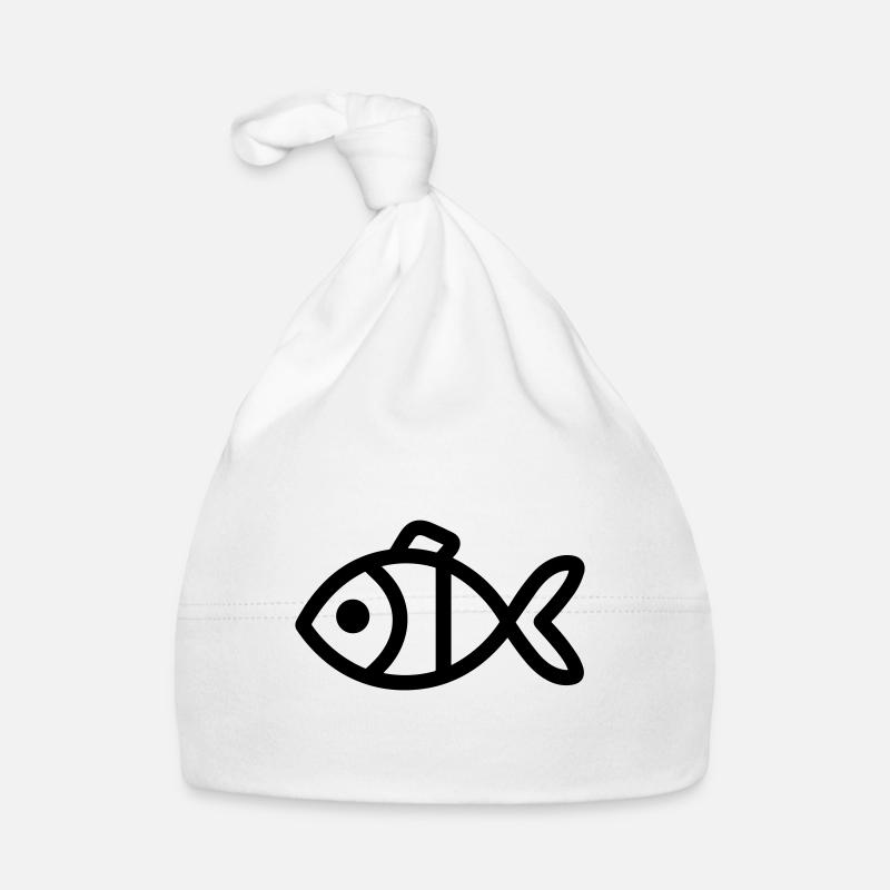 fish Organic Baby Cap