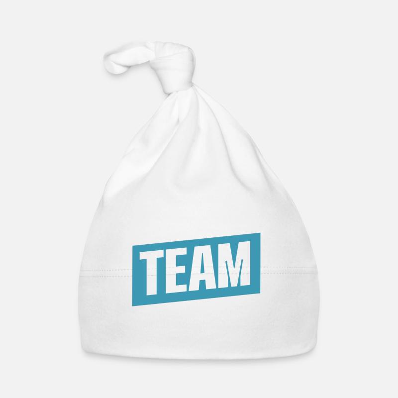 Team Baby Bio-Mütze