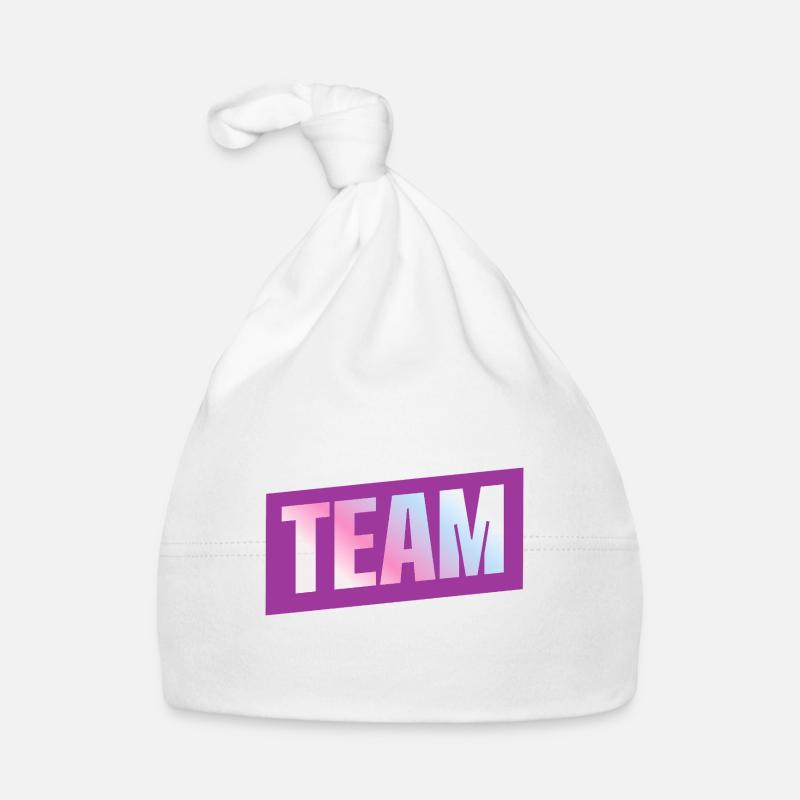 Team Baby Bio-Mütze