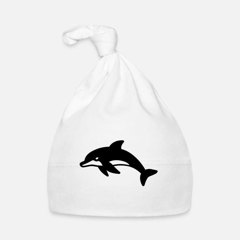 Delfin Baby Bio-Mütze