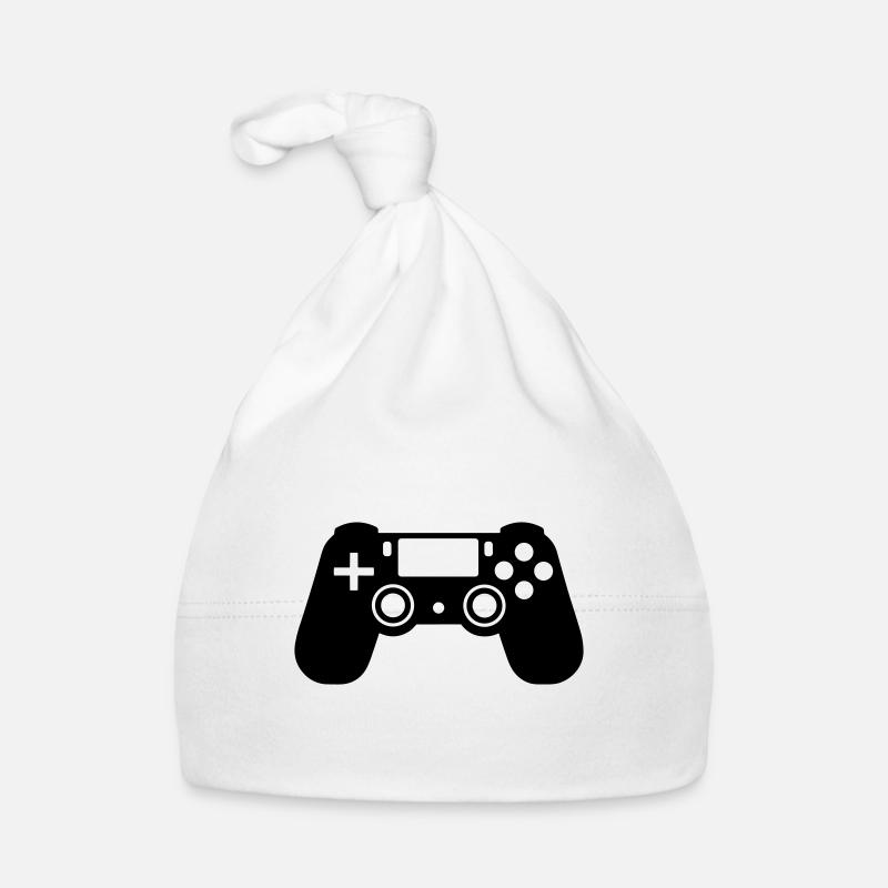 Video games controller Organic Baby Cap