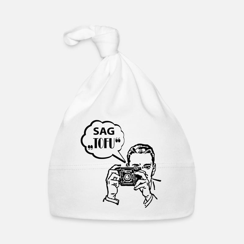 Vegetarier Veganer Tofu Baby Bio-Mütze