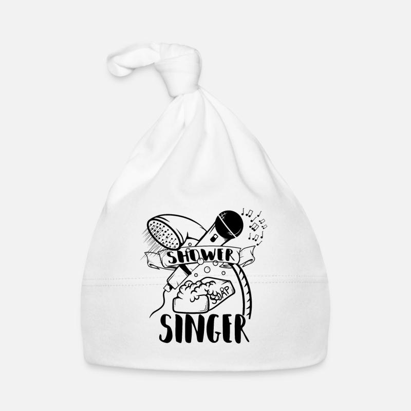 Duschsänger Singing in the shower Baby Bio-Mütze