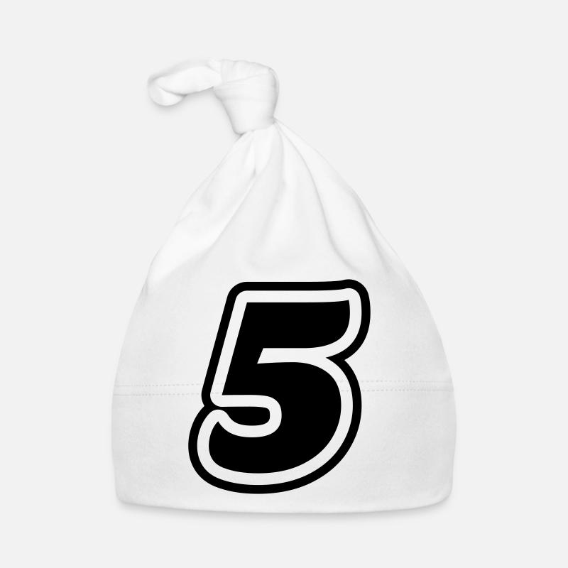 5 Symbole numérique Bonnet bio Bébé