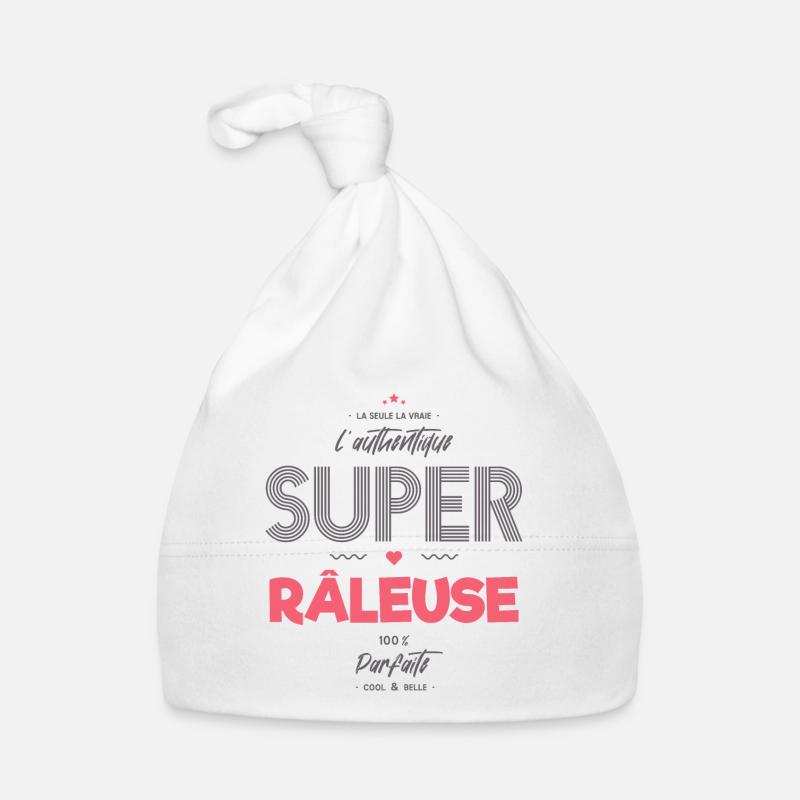 L authentique super râleuse Bonnet bio Bébé