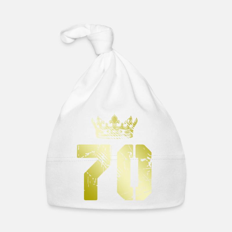 70 Couronne de numéros Bonnet bio Bébé