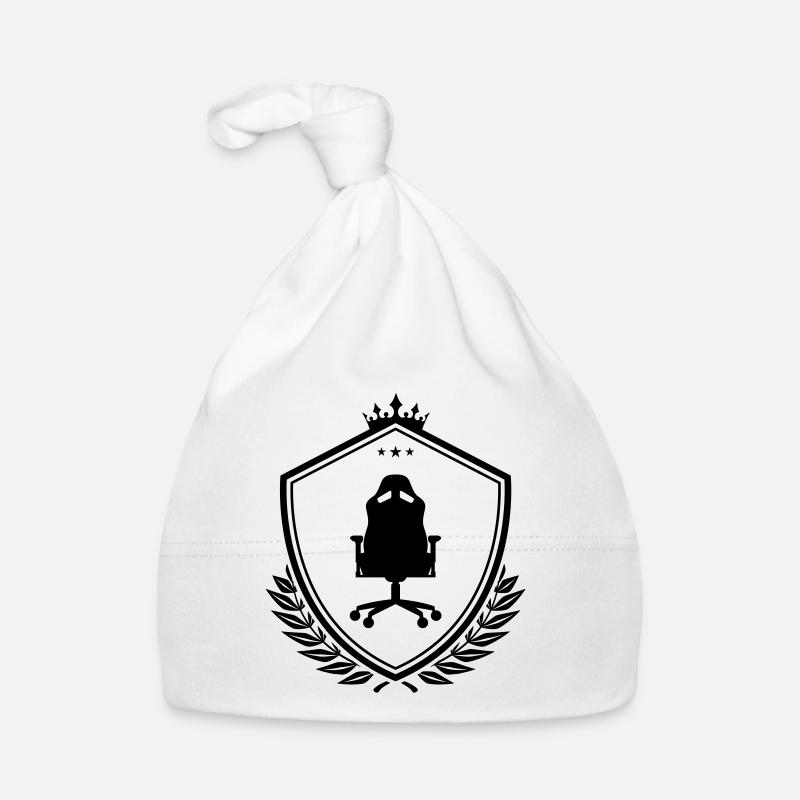Gamer stuhl Wappen Baby Bio-Mütze