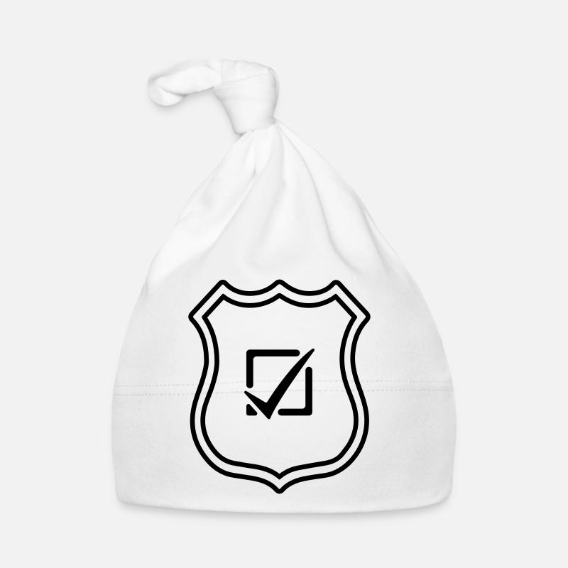 Häkchen Wählen Wappen Baby Bio-Mütze