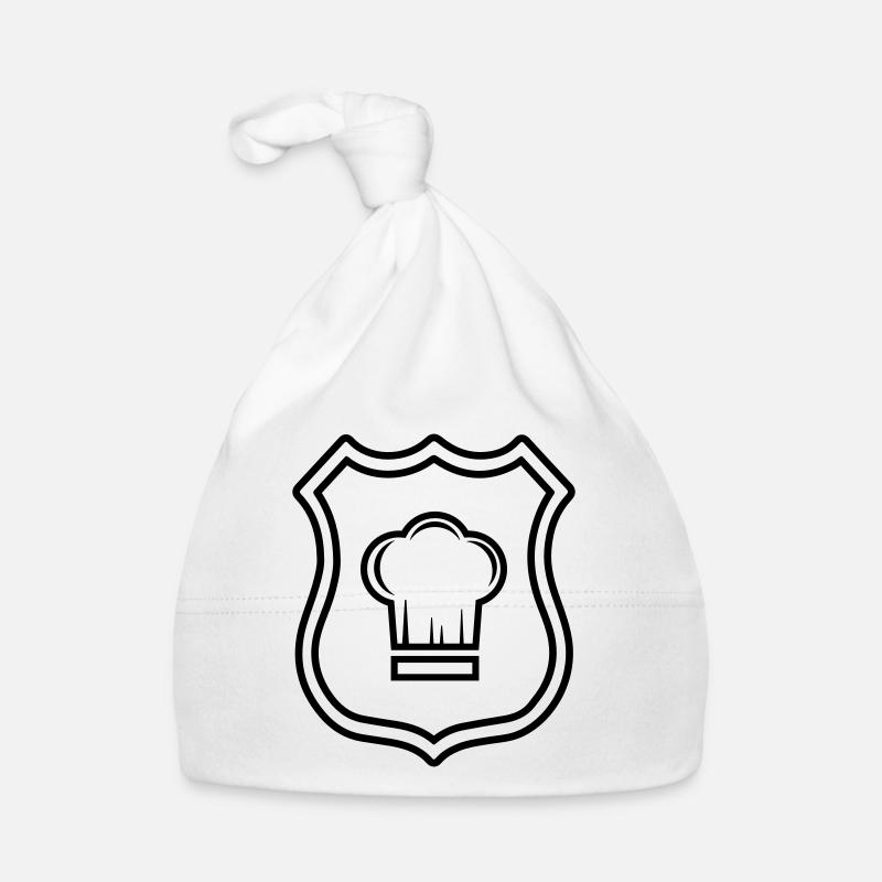 Armoiries du chapeau de chef Koch Bonnet bio Bébé