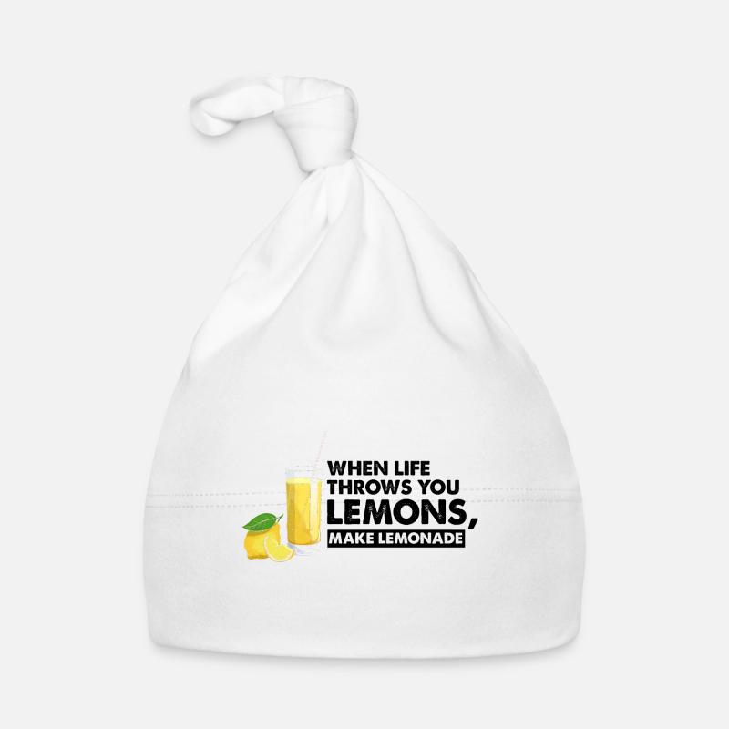 Lemon Design Lemonades Stand Boss Vente de citron Bonnet bio Bébé