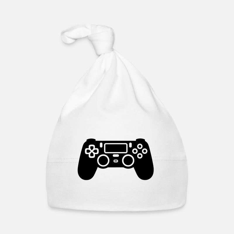 Video games controller Organic Baby Cap
