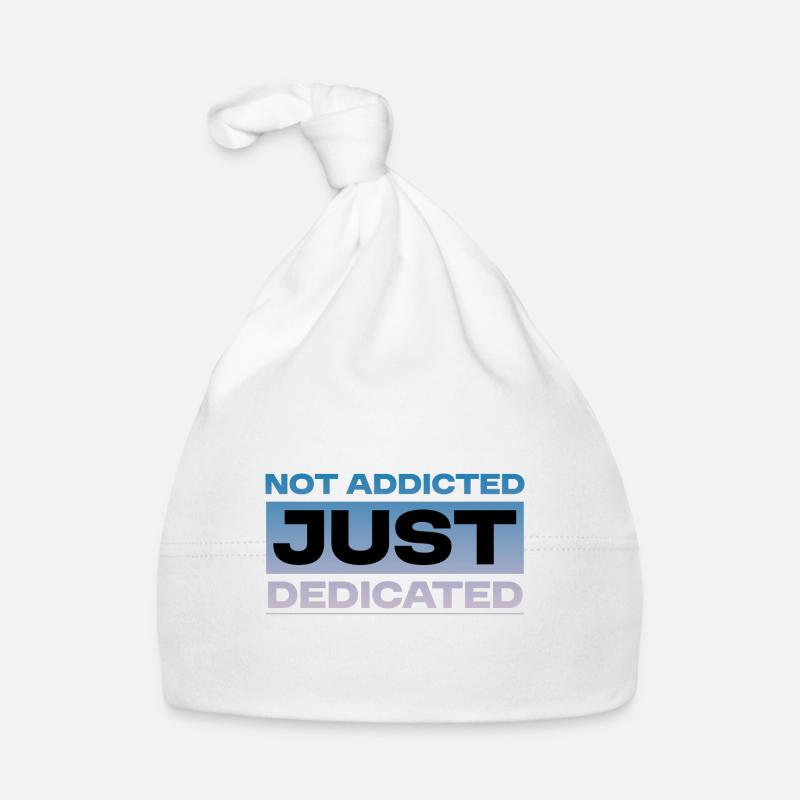 Not Addicted Just Dedicated 4 Organic Baby Cap