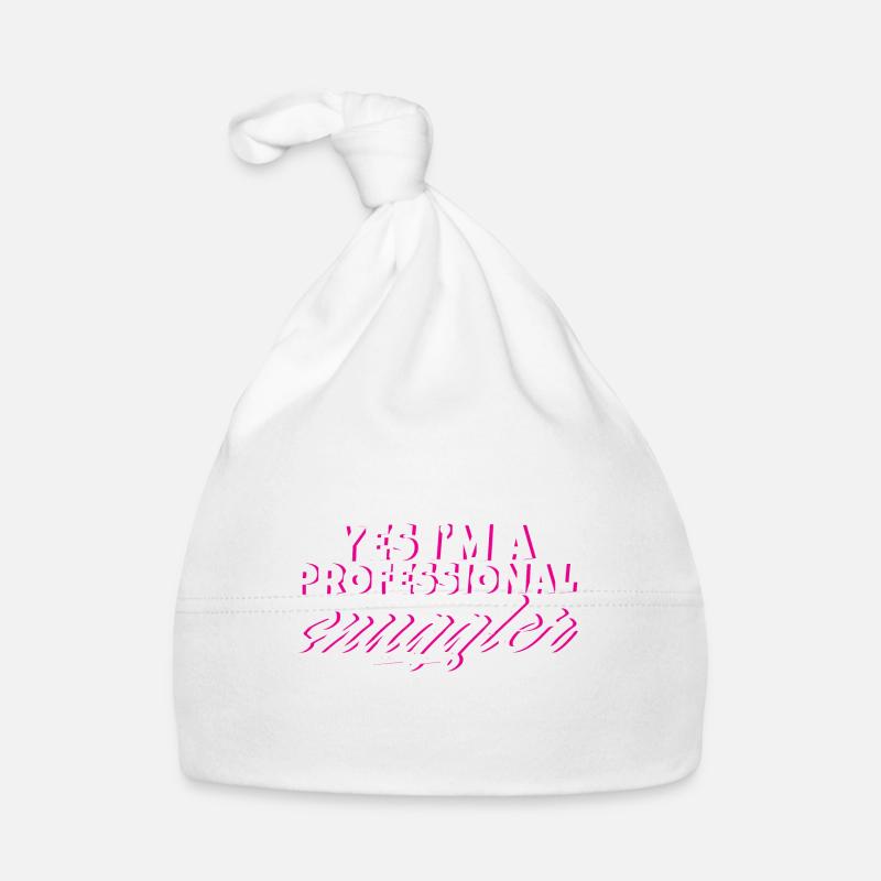 Yes, I'm A Professional Snuggler 4 Organic Baby Cap