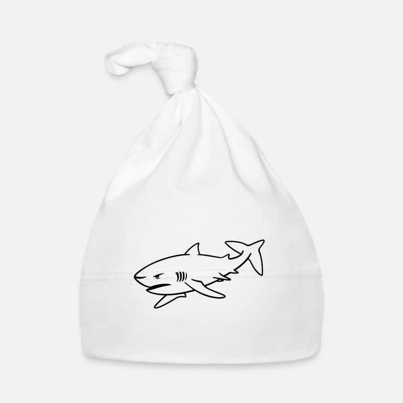 Requin Bonnet bio Bébé