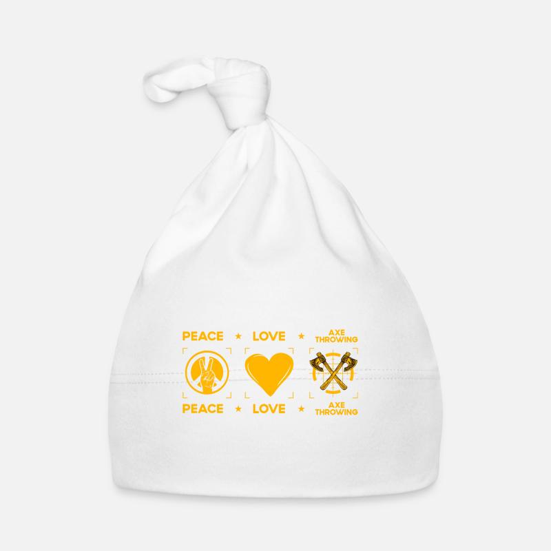 Axe throwing Organic Baby Cap