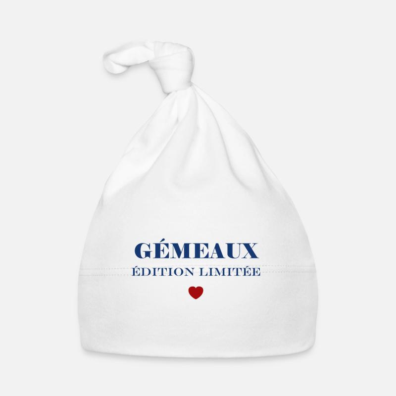 gémeaux Bonnet bio Bébé