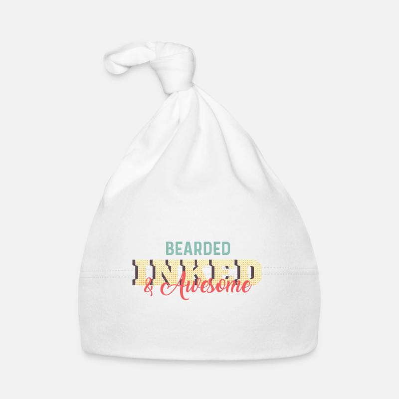 Bärtige Tinte Stigmatophil Geschenk Baby Bio-Mütze