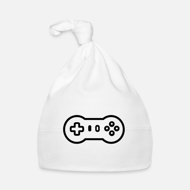 Video game controller Organic Baby Cap