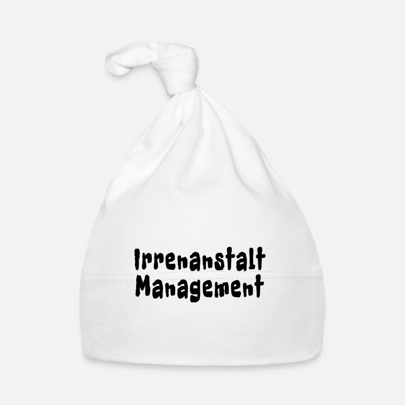Irrenanstalt Management Baby Bio-Mütze
