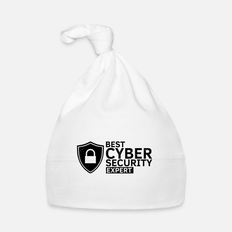 Cybersecurity Design for Hackers and Cyber Security Organic Baby Cap