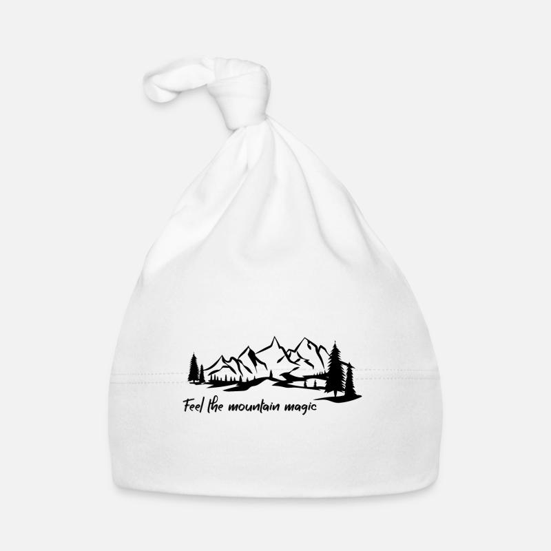 Feel the Mountain Magic Baby Bio-Mütze