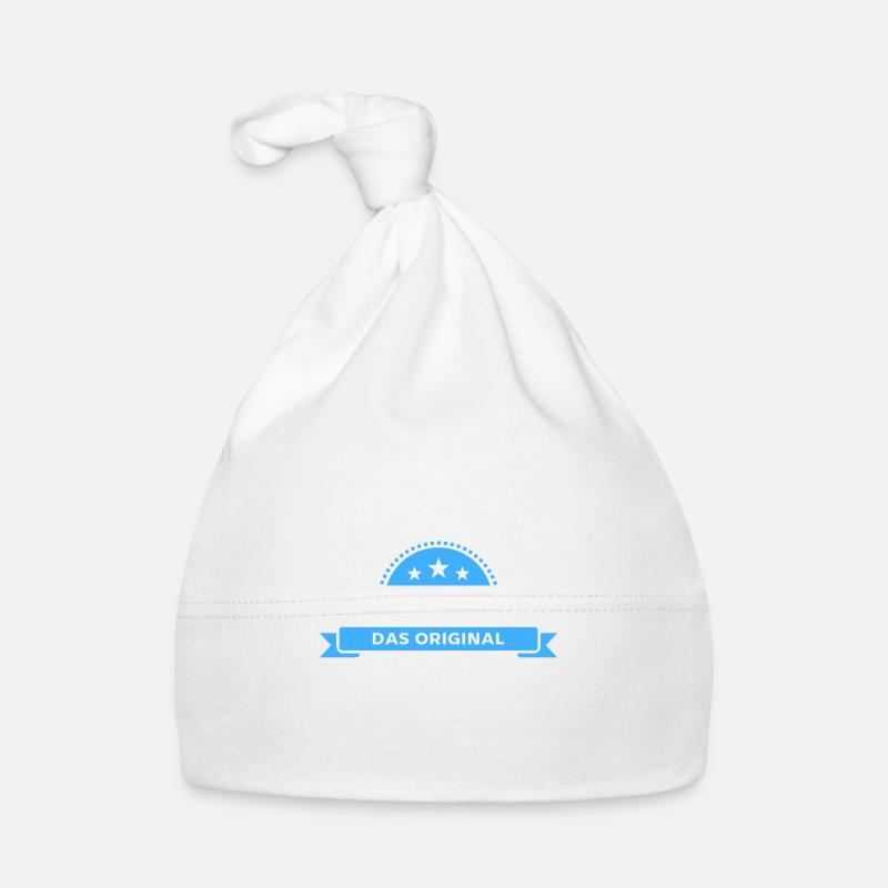 Kaufmann im E-Commerce Design für stolze Profis Baby Bio-Mütze
