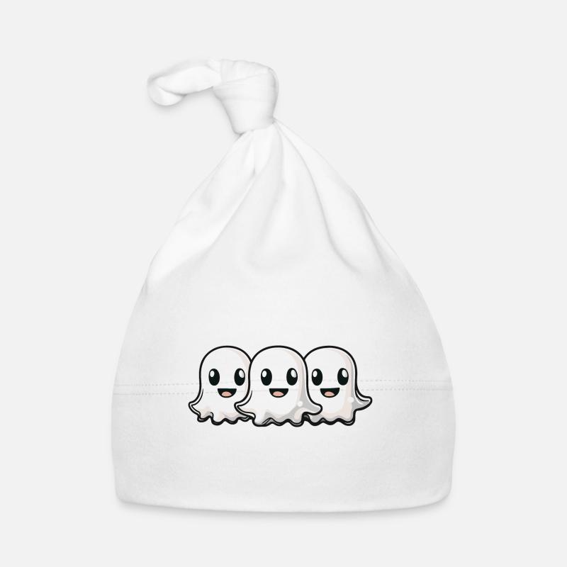 Fantômes Halloween Mignon Bonnet bio Bébé