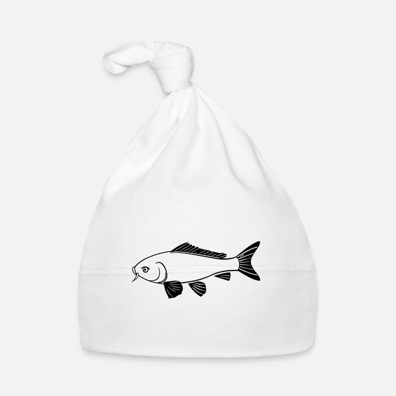 fish Organic Baby Cap
