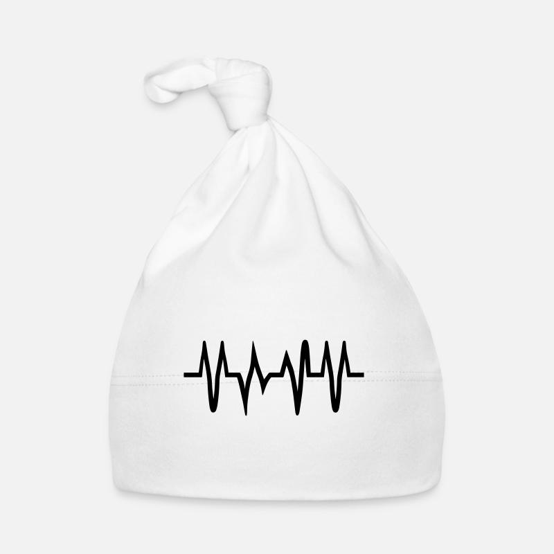Herzschlag Baby Bio-Mütze