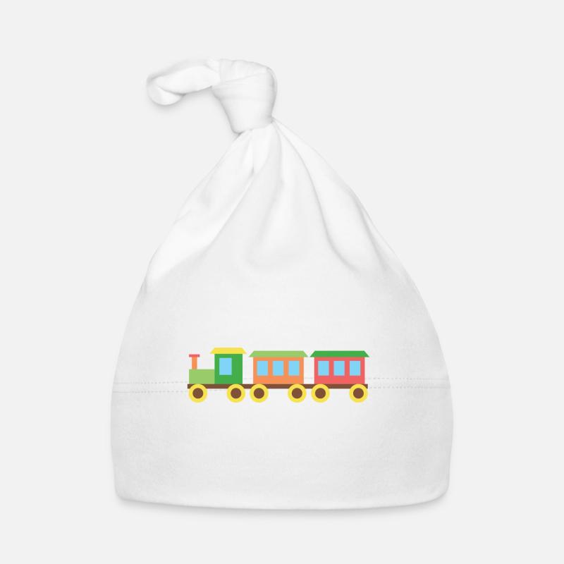 Toy train Organic Baby Cap