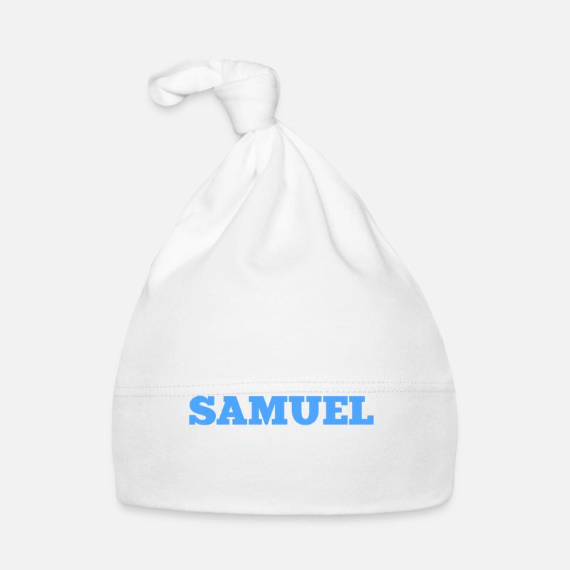 Samuel Name Spruch für stolze Samuels Baby Bio-Mütze